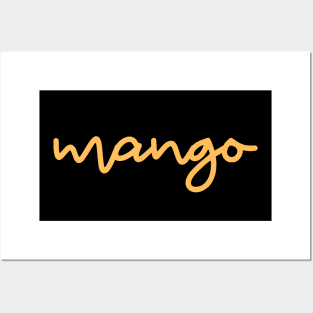 mango - Thai mango yellow orange Posters and Art